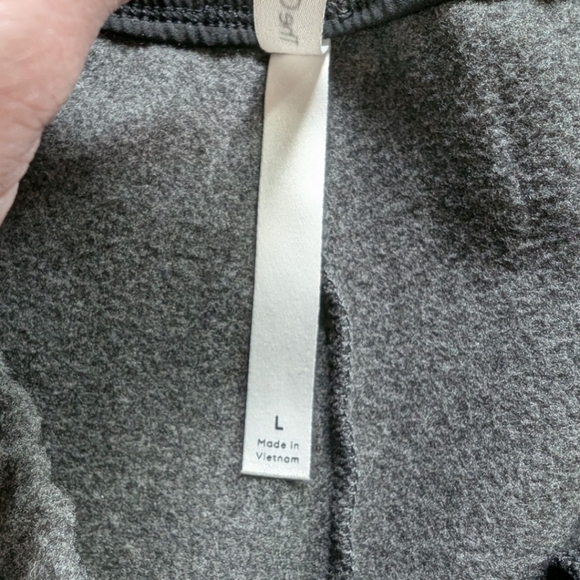 Aritzia Babaton Fitzgerald Pant Grey Pull-On Flannel Pleated Old Money Women L - Picture 7 of 12